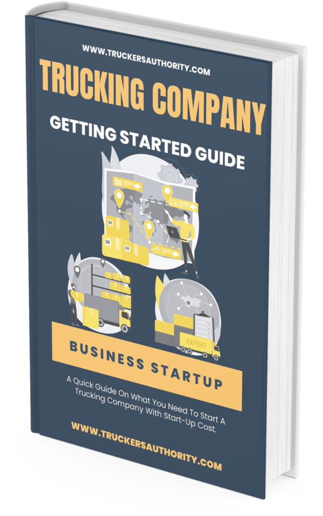 How to start a trucking company guide.